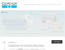 Tablet Screenshot of celaction.com